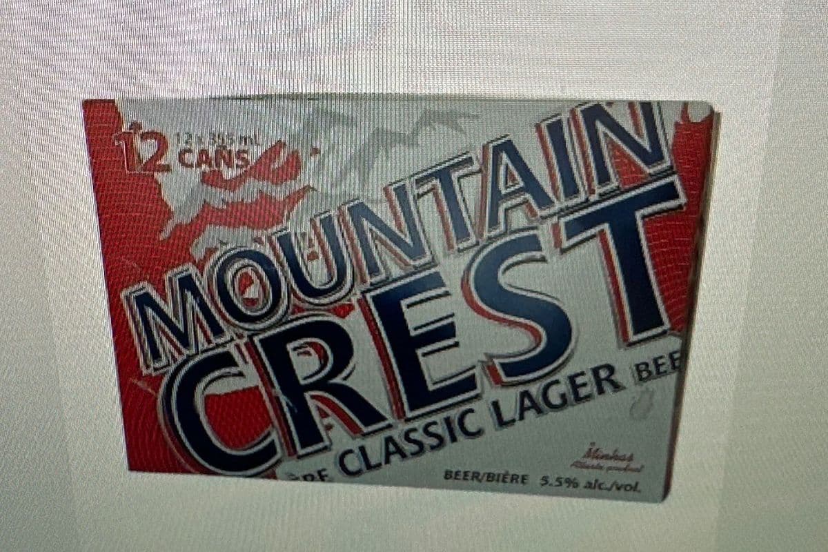 Mountain Crest Classic Lager Beer 12can (12 x 355 ml)