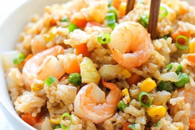 Shrimp Fried Rice 虾肉炒饭