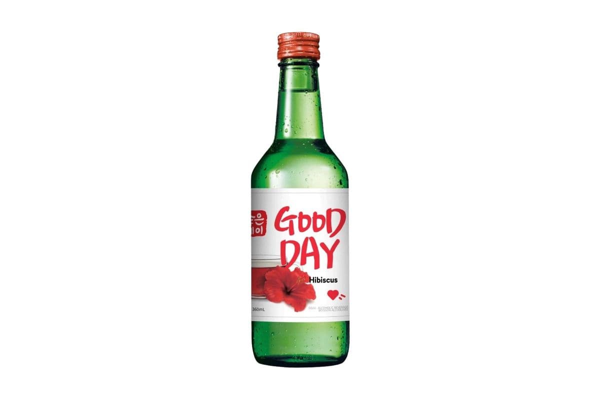 Good Day Soju Hibiscus *** New Flavour*** (1 x 360mL)