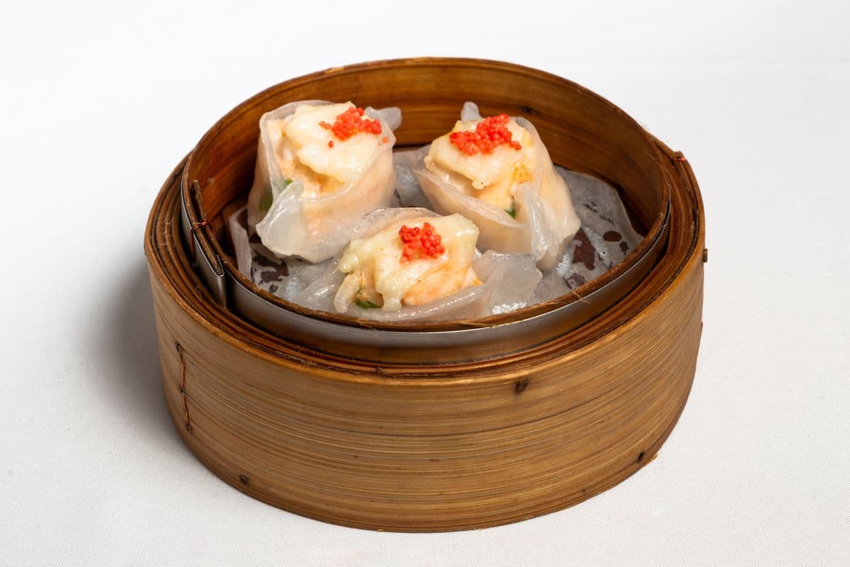 4. Steamed Shrimp and Scallop Dumplings
