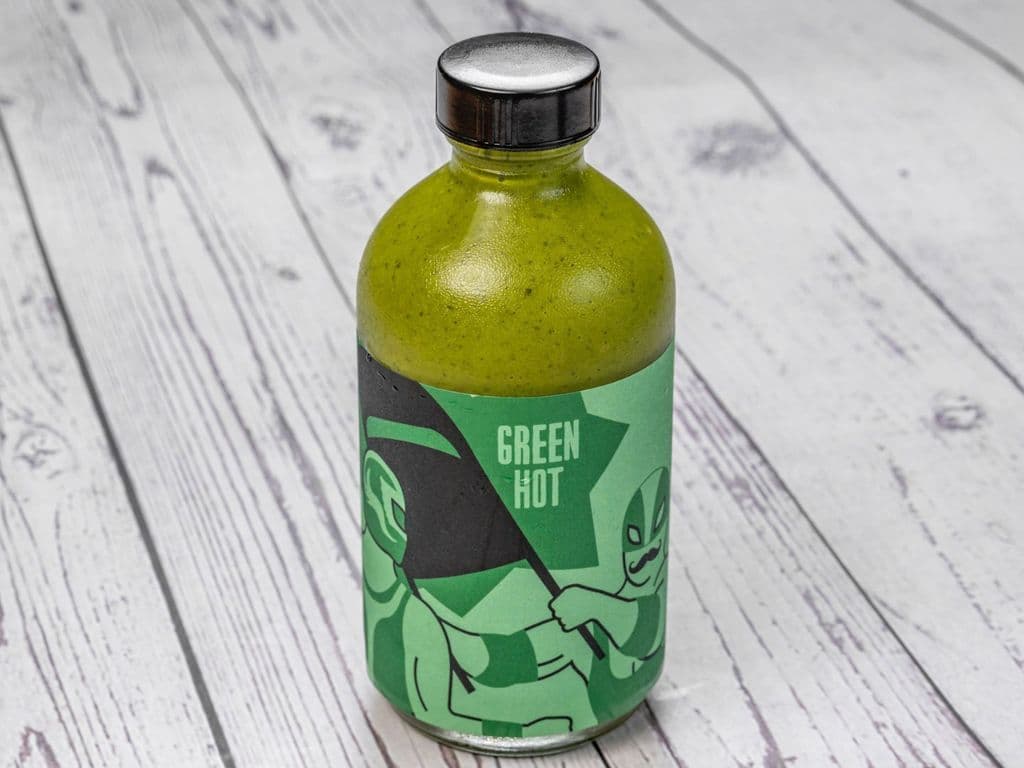 Green Hot Sauce Bottle 250ml