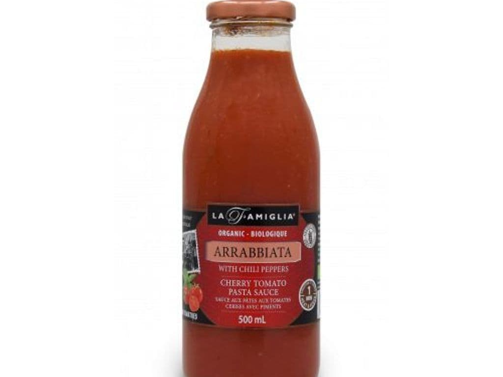 LA FAMIGLIA ORGANIC PASTA SAUCE ARRABBIATA 500ML