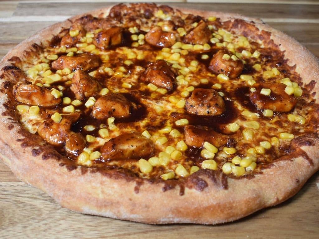 Pizza Poulet Bbq / (Bbq) Chicken Pizza