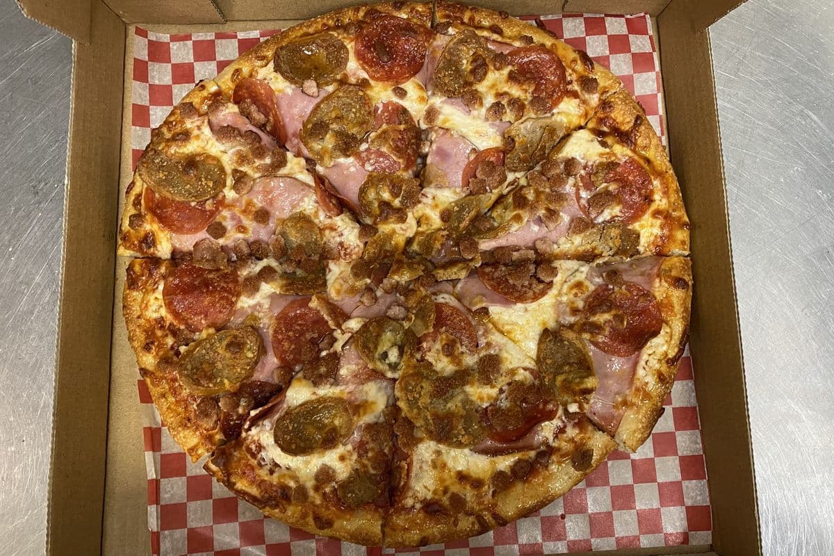 Medium 4 Meat Pizza