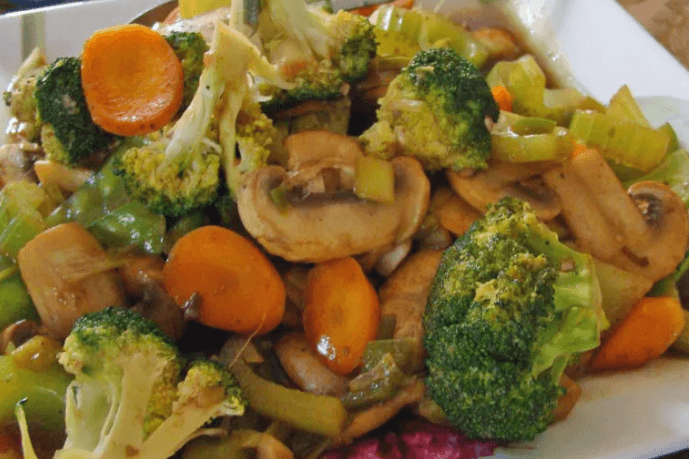 36. Four Kinds of Vegetables in Oyster Sauce