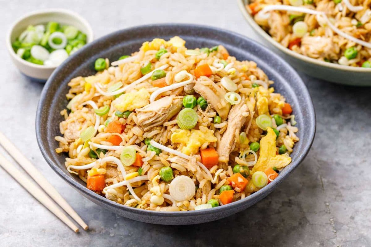 Fried Chicken Fried Rice