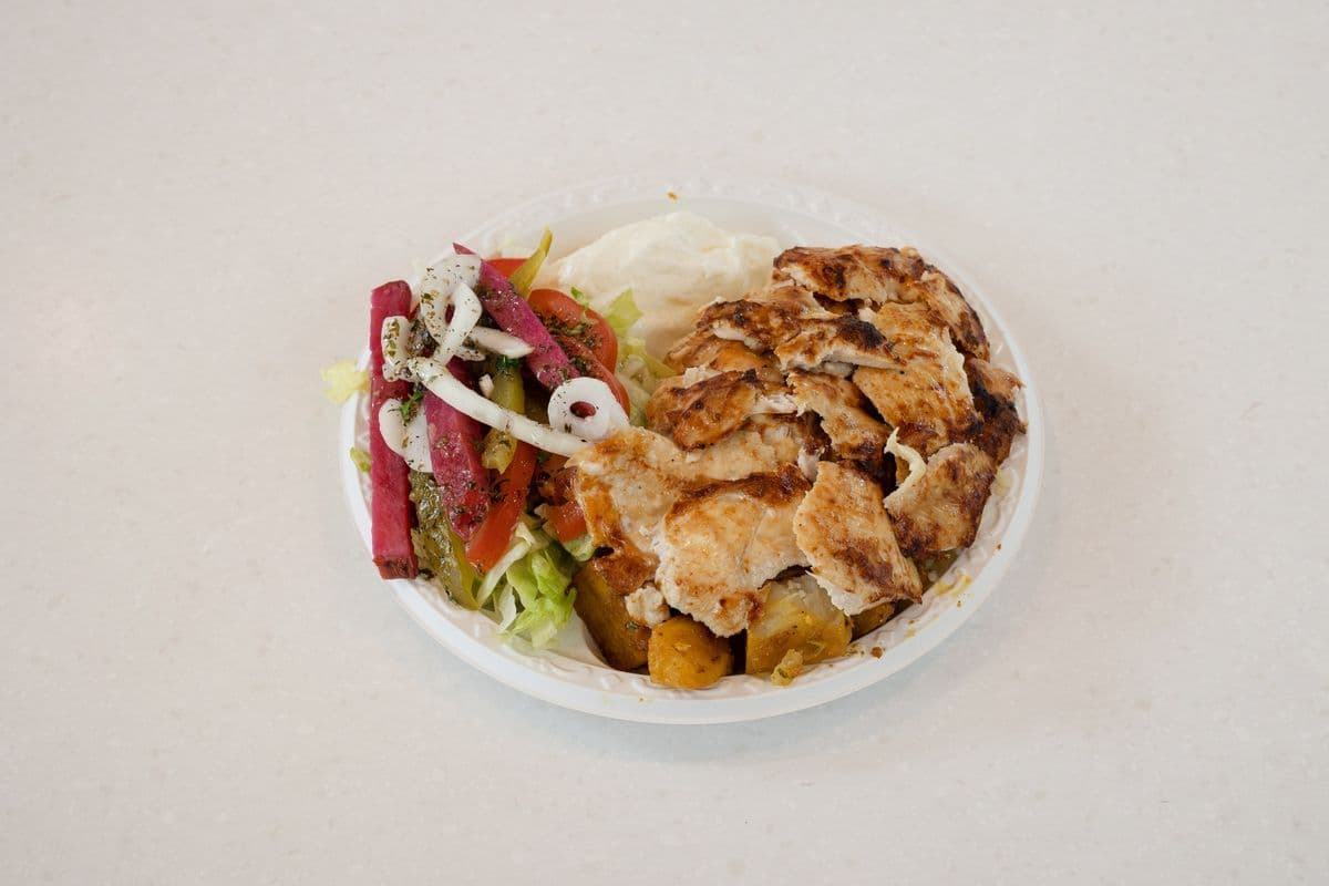 Assiette Shish taouk