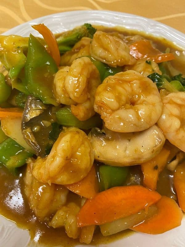 Shrimp with Curry Sauce