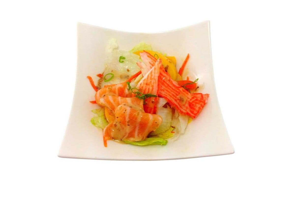Salmon Sashimi Salad