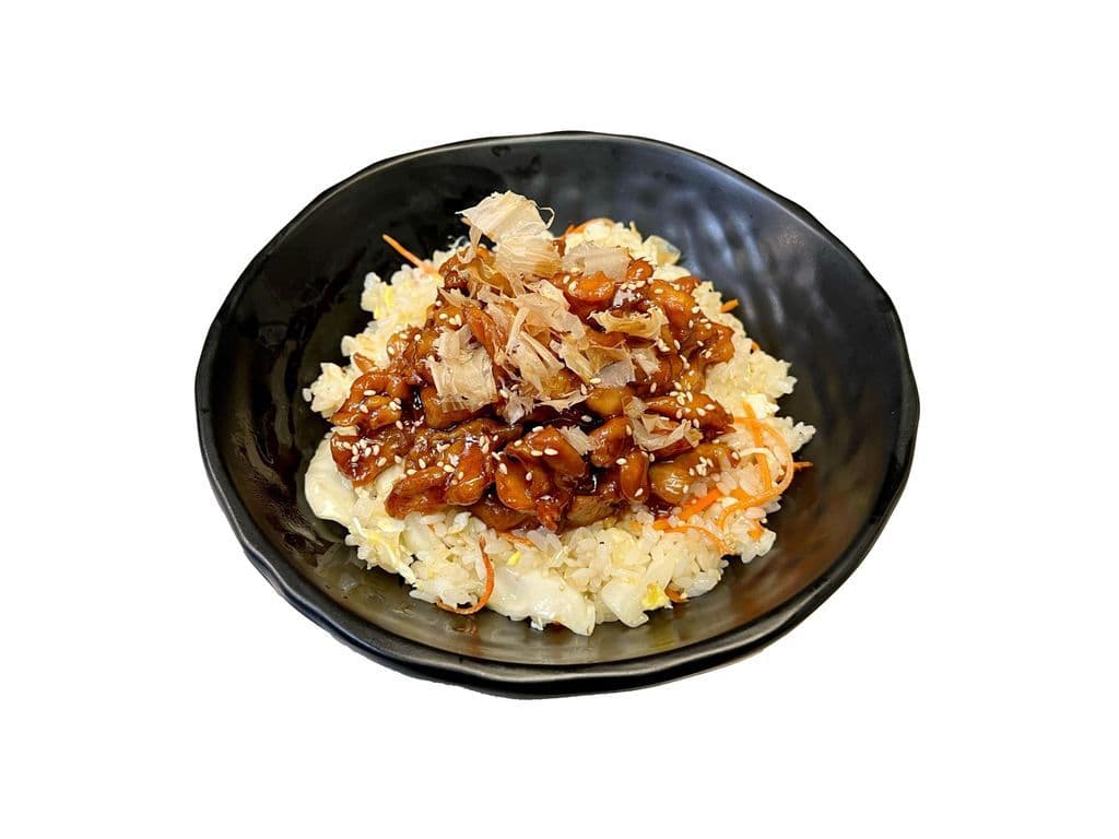 Teriyaki Chicken Fried Rice with Fish Flakes（照燒雞肉炒飯）