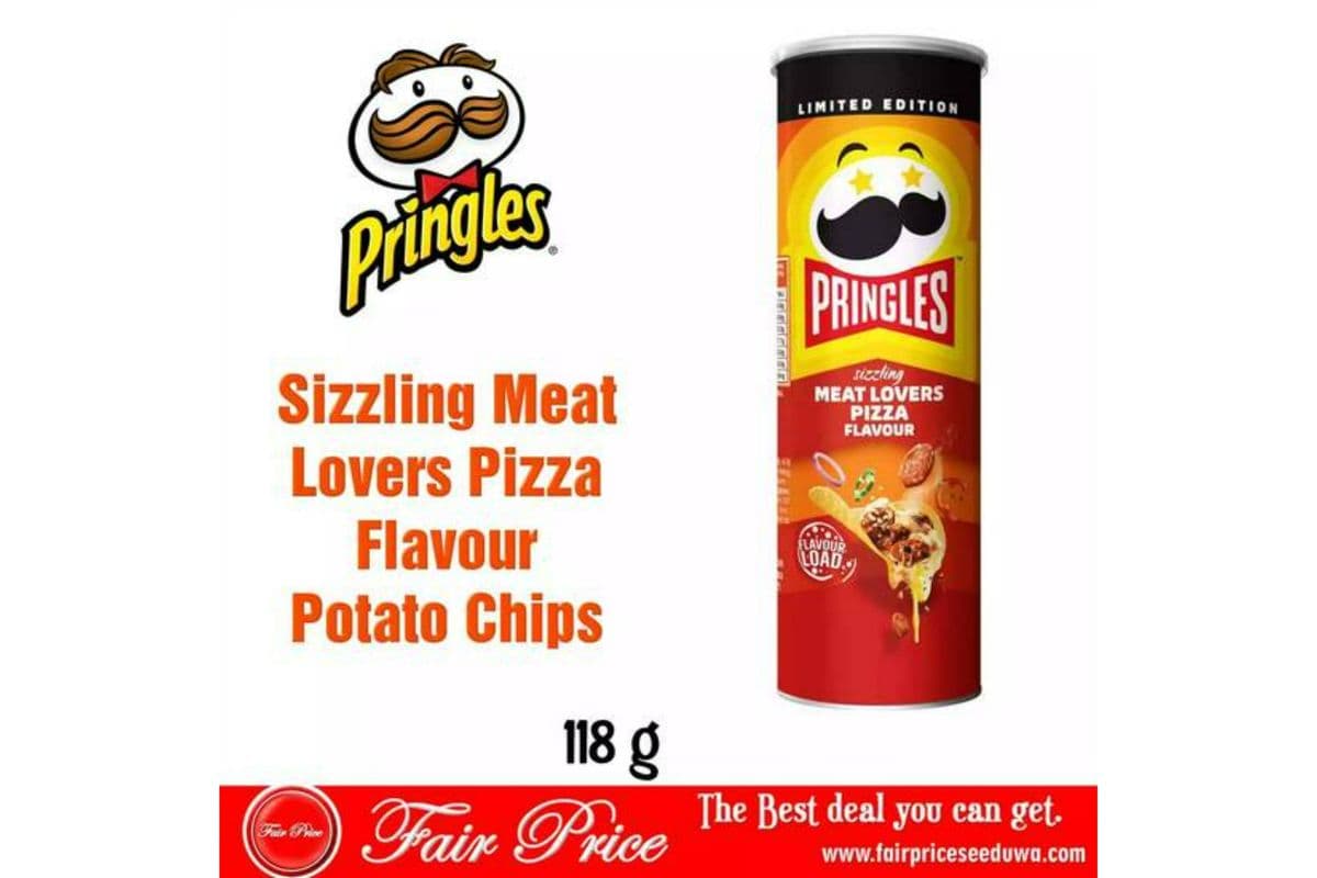 Pringles Meat Lovers Pizza Flavour (118 g)