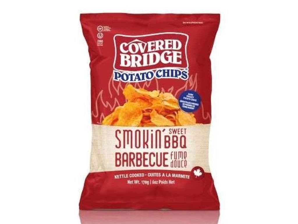 Covered Bridge Smokin' Sweet BBQ Chips (Large)
