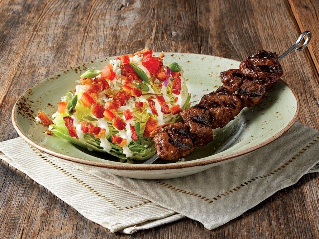 Beef Tenderloin & Blue Cheese Wedge Salad