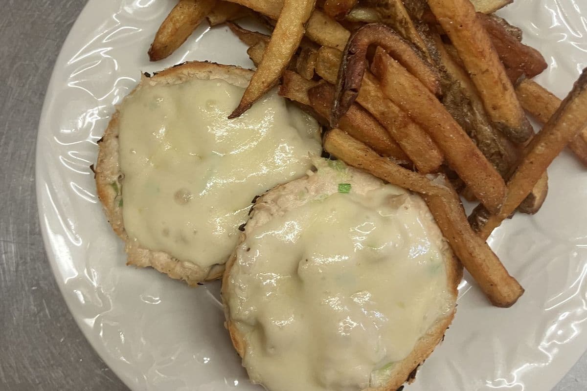 Tuna Melt and Fries
