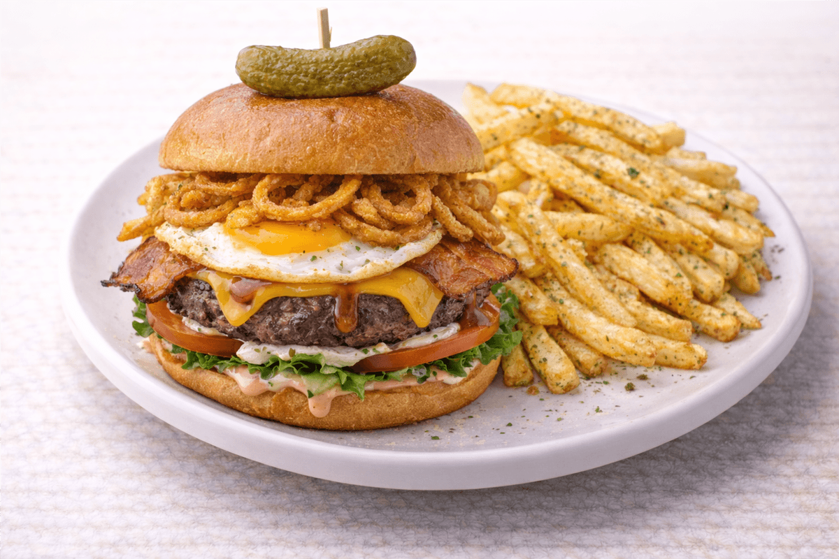 Bayside Harp’s Ultimate Burger