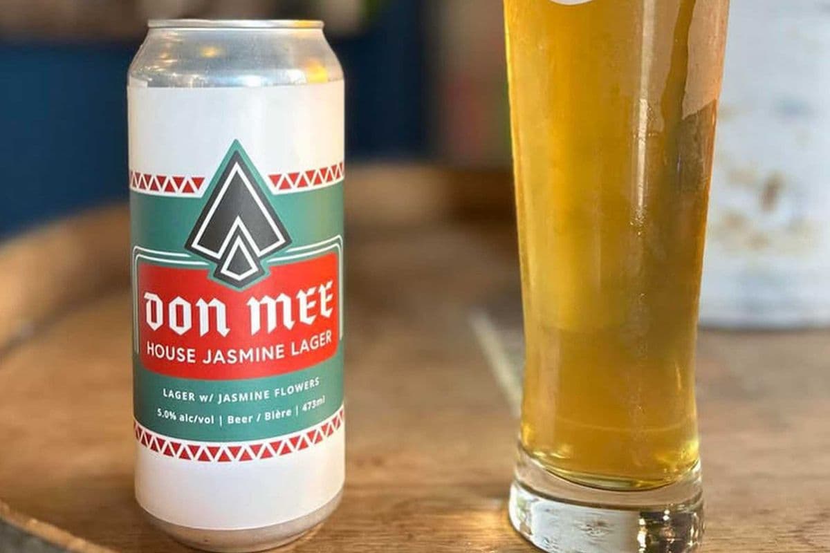 Don Mee X Ile Sauvage Brewery House Beer - Jasmine Lager (1 x 473ml)
