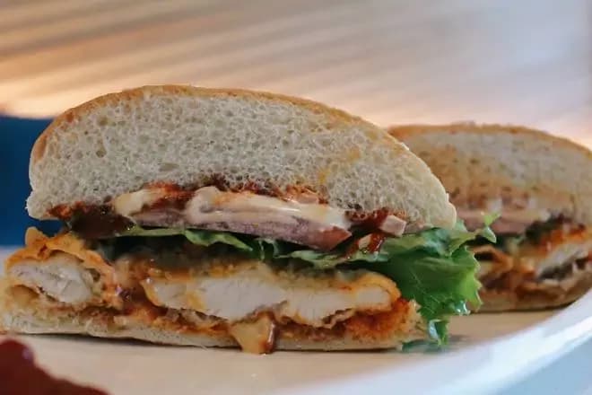 Fried Chicken Burger