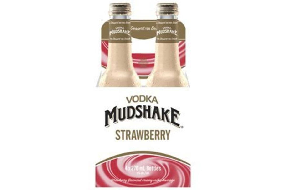 Vodka Mudshake strawberry (4 x 270ml bottle )