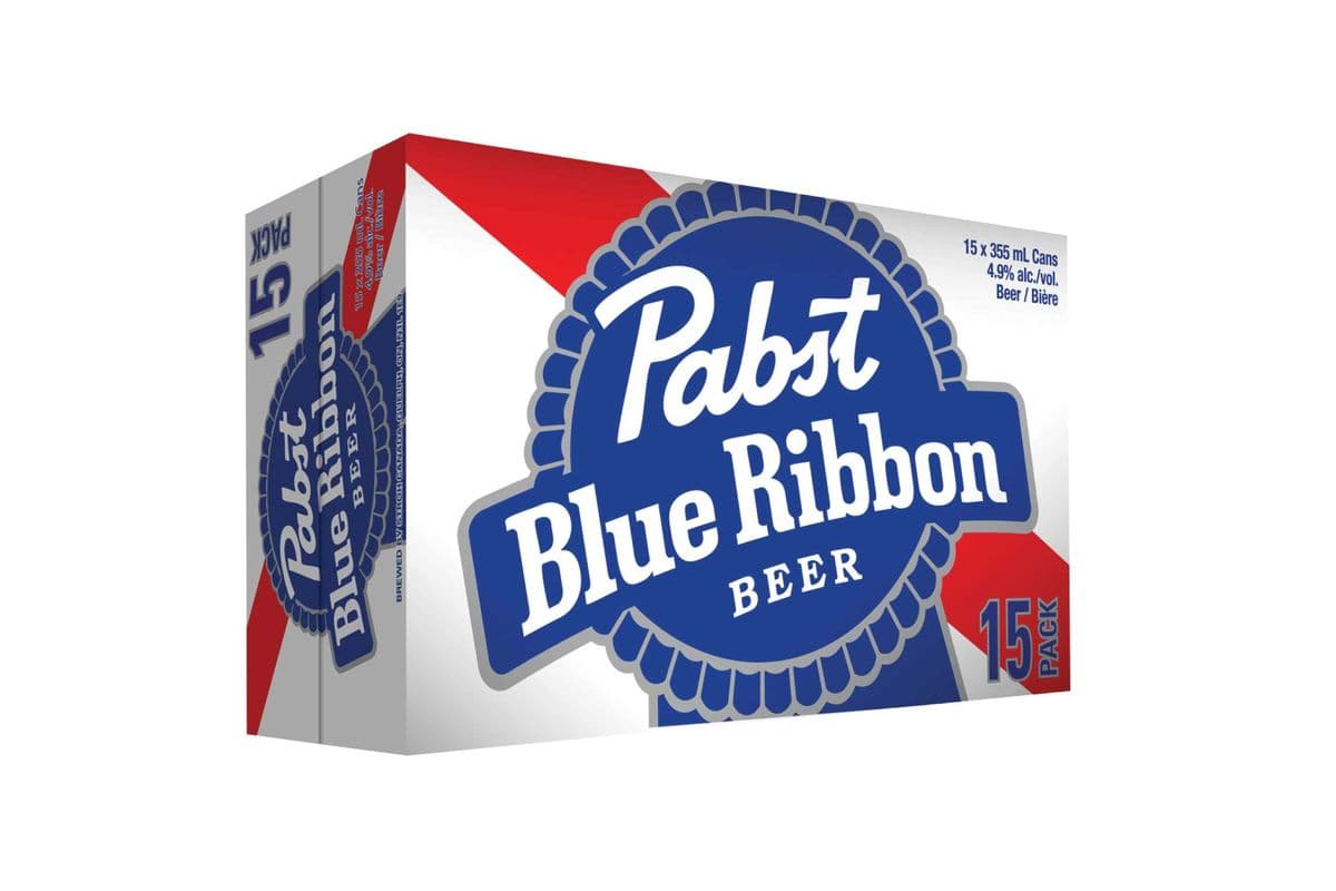 Pabst Blue Ribbon (15 x 355 ml Cans)