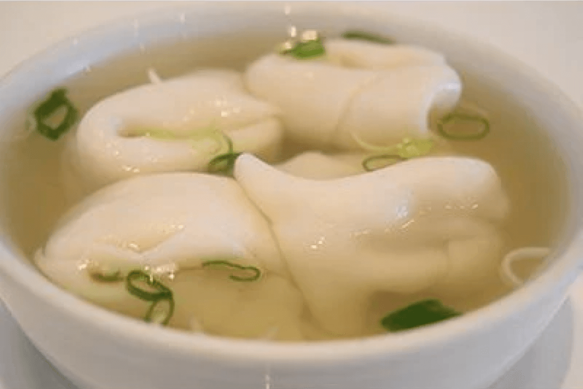 Soupe wonton au porc / Pork Wonton Soup
