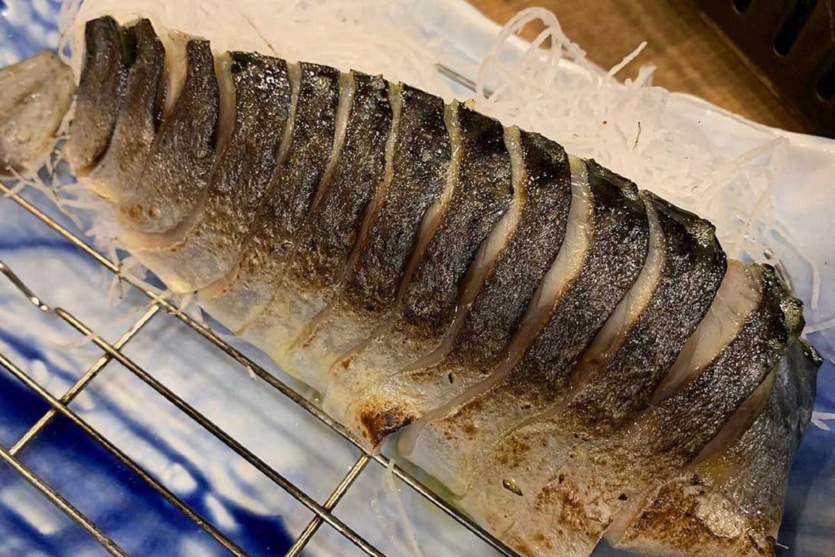Seared Whole Saba