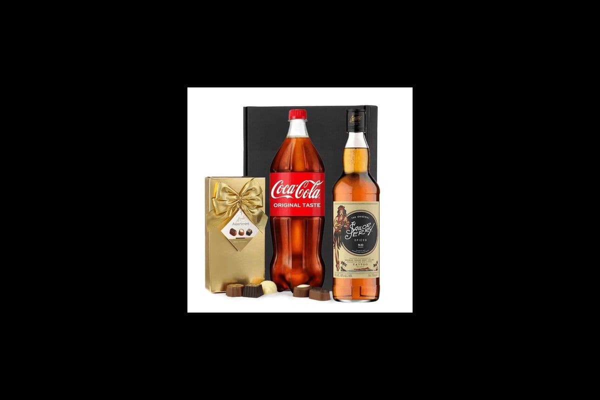 SAILOR JERRY 750ML + 1 LTR COCA COLA (1 x 750ML)
