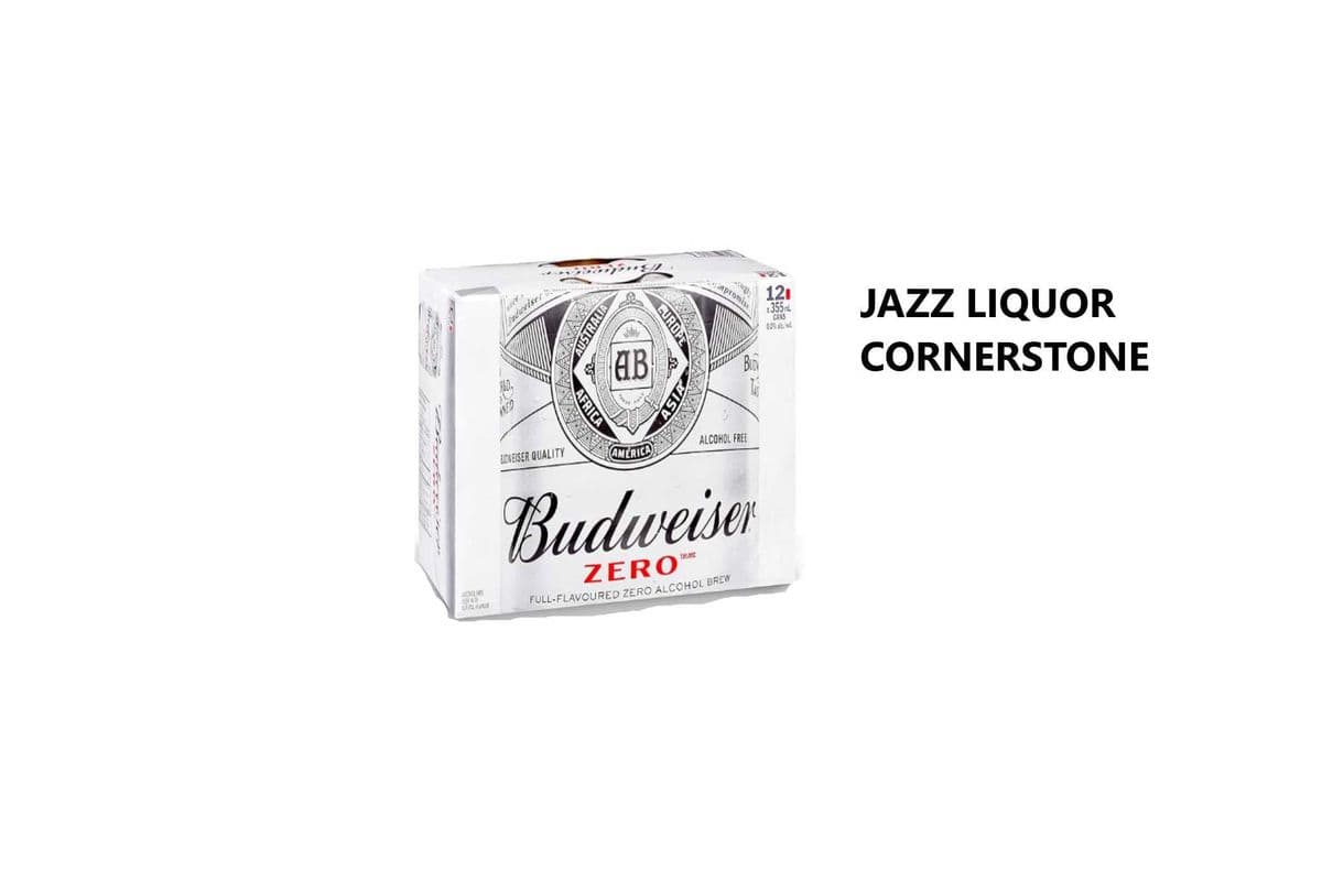 BUDWEISER ZERO 12CANS (12×355ML)