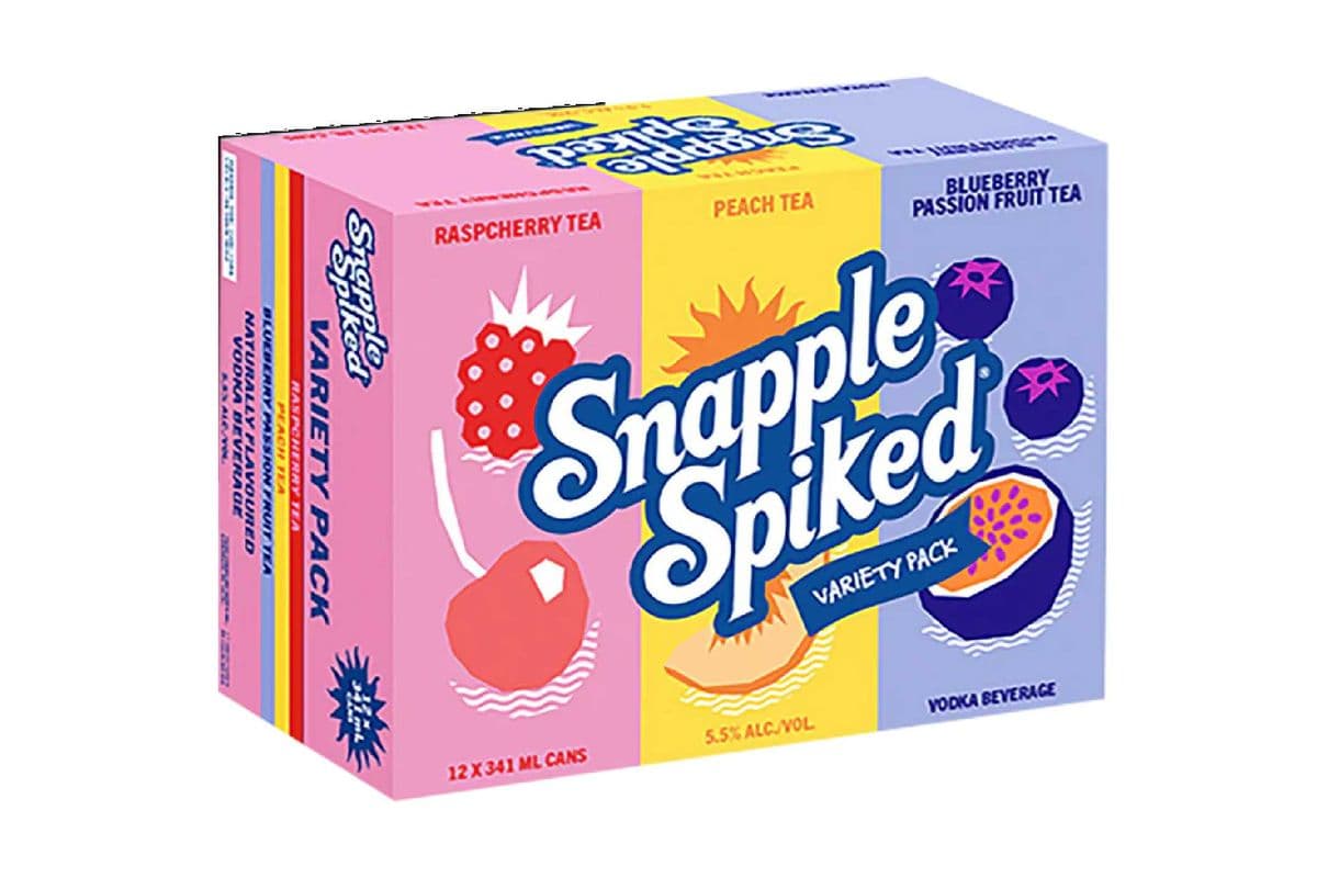 Snapple Spiked Variety Pack-12PK (12 x 341ml)