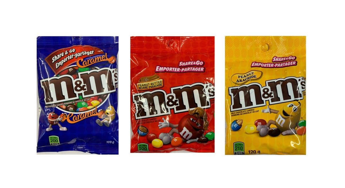 M&M Candy Bag