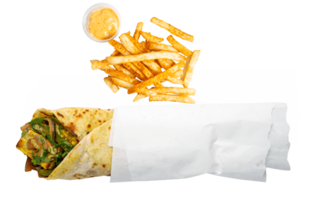 Paneer Tikka Kathi Roll (Veg)
