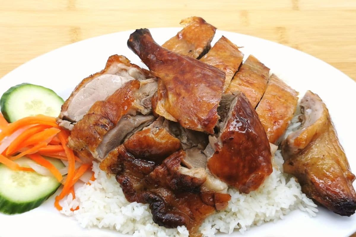 75. BBQ Duck on Rice
