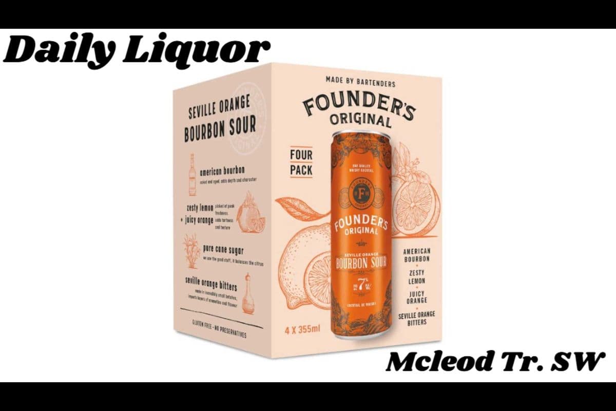 FOUNDER'S BOURBON SUOR 4 CANS (1 x 4*355ML)