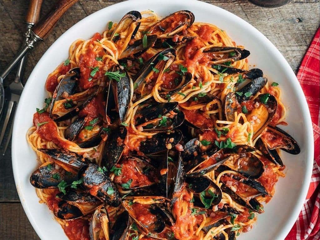 Pasta con Cozze