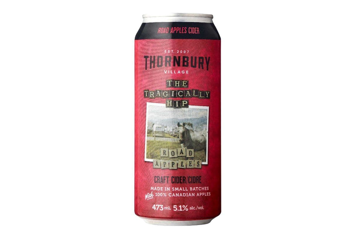 Thornbury Craft x The Tragically Hip Road Apples Cider (1 x 473 ml)