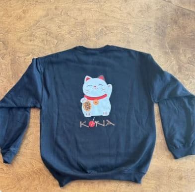 Kona Lucky Cat Sweater