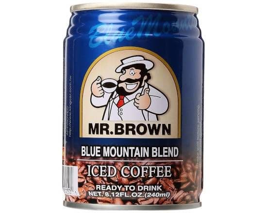 Mr. Brown Café Glacé Mountain Bleue Melange 240ml/ Mr Brown Iced Coffee Blue Mountain Blend 240ml