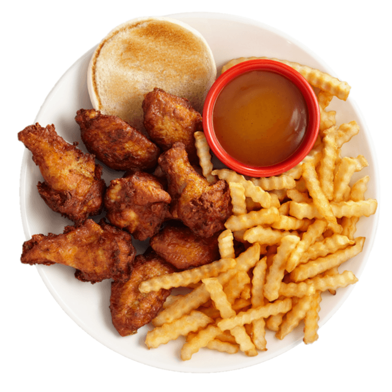 Repas 8 ailes de poulet / 8 Chicken Wing Meal