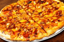 Medium Spicy BBQ Chicken Pizza