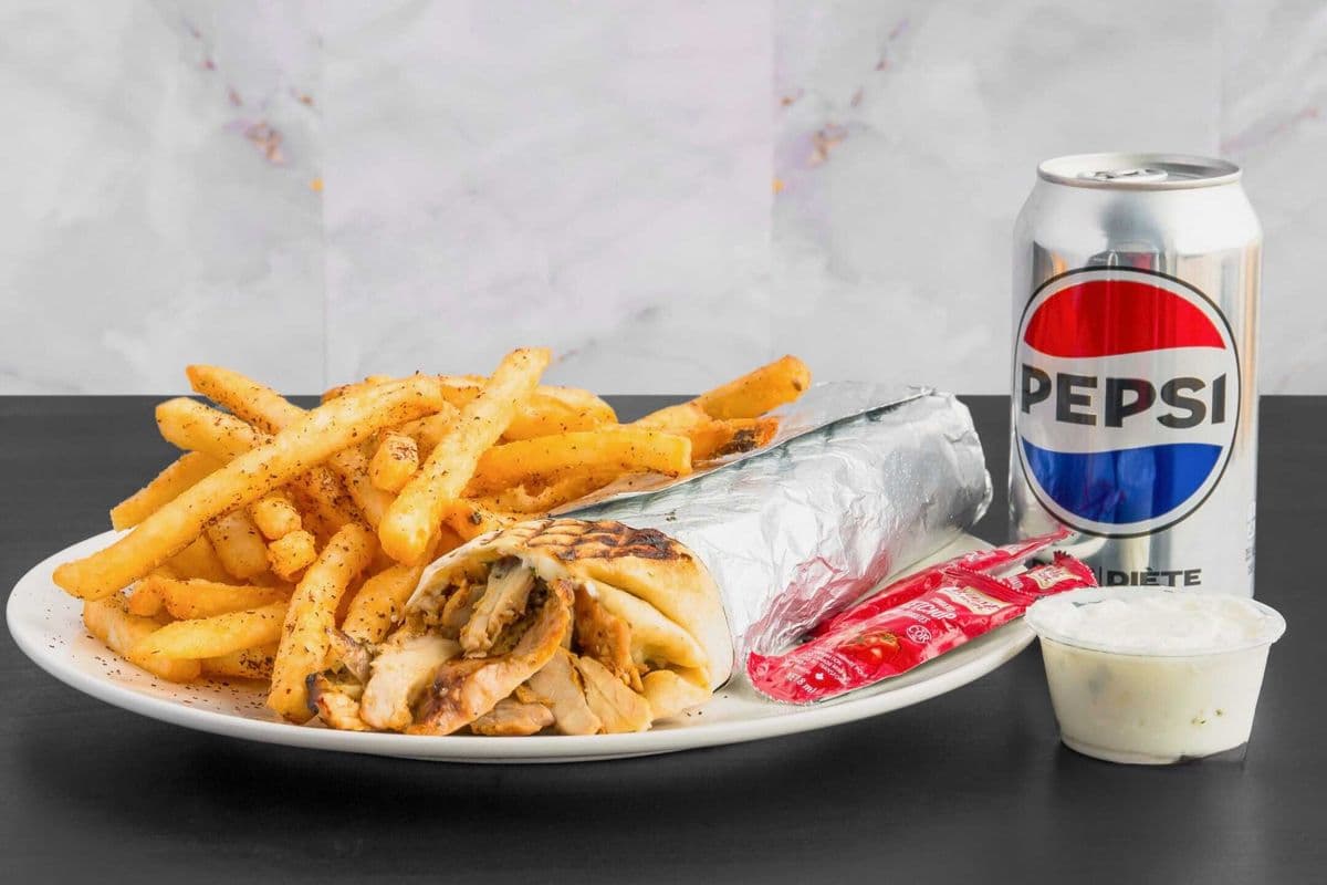 Chicken Shawarma Combo