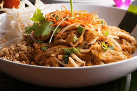 101. Chicken Satay Fried Noodles