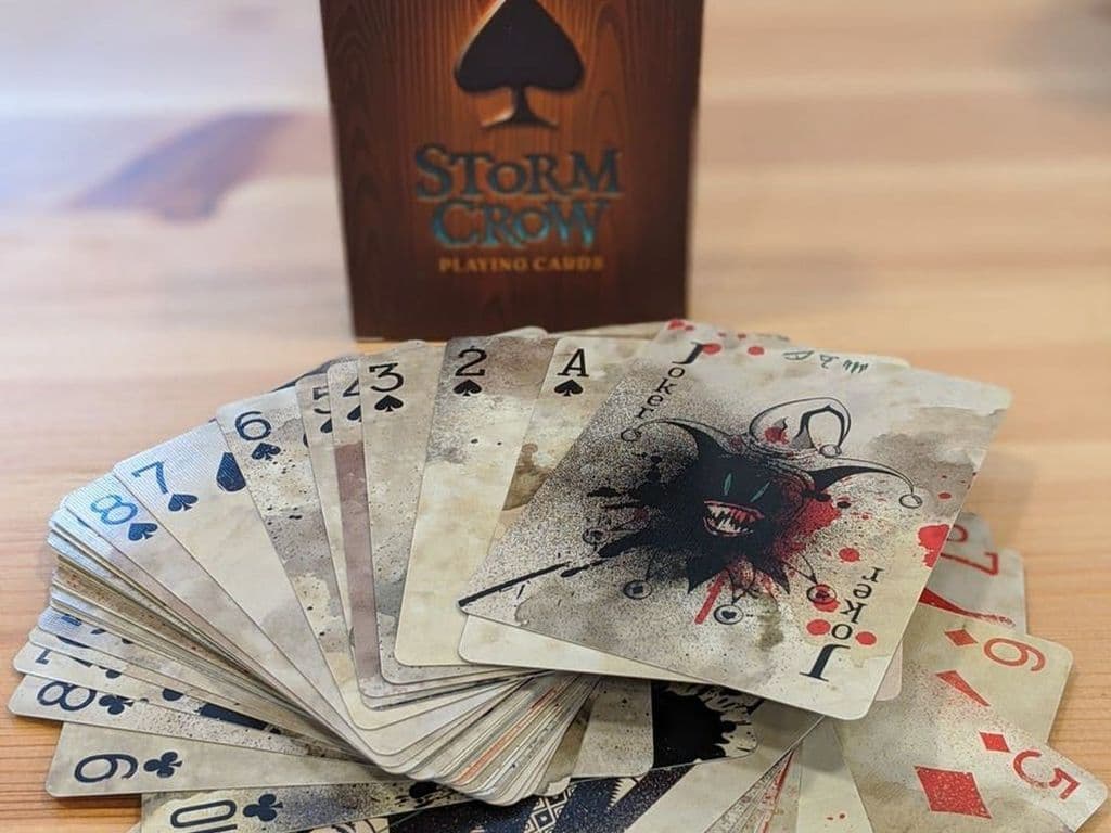 Storm Crow Playing Cards