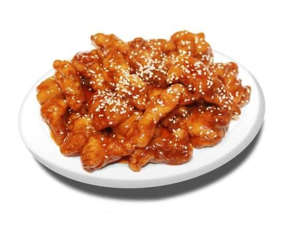 47a. Bœuf pané aux sésame avec riz / Crispy Sesame Beef with rice / 芝麻牛