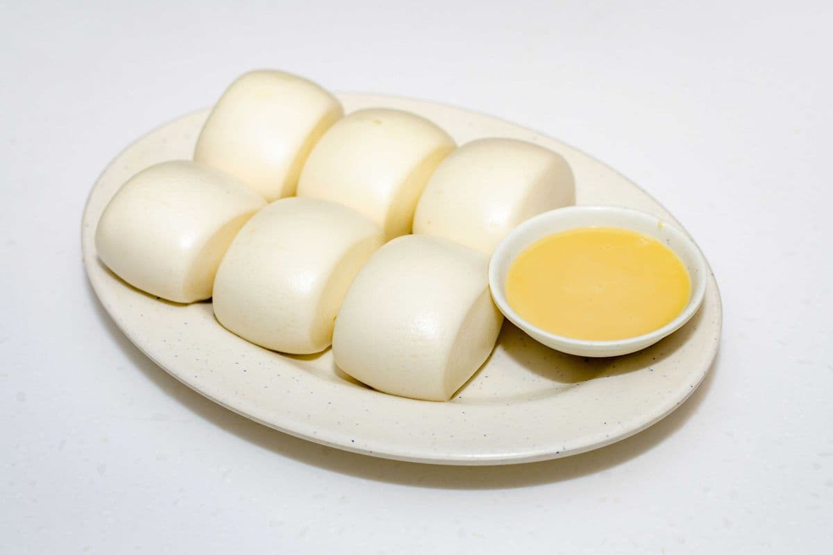 Steamed Mini Buns with Condensed Milk (6pcs) 迷你蒸饅頭(6個)
