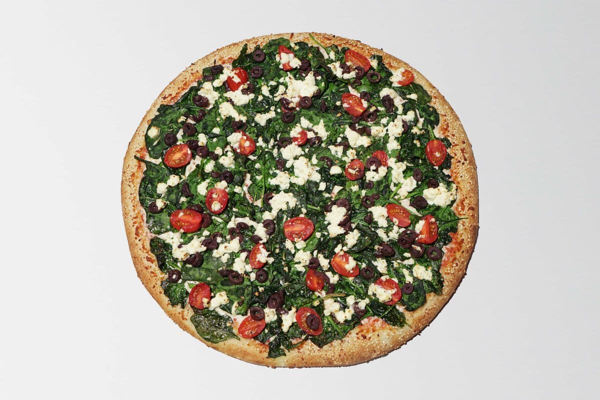 X-Large Ricotta Spinach Pizza
