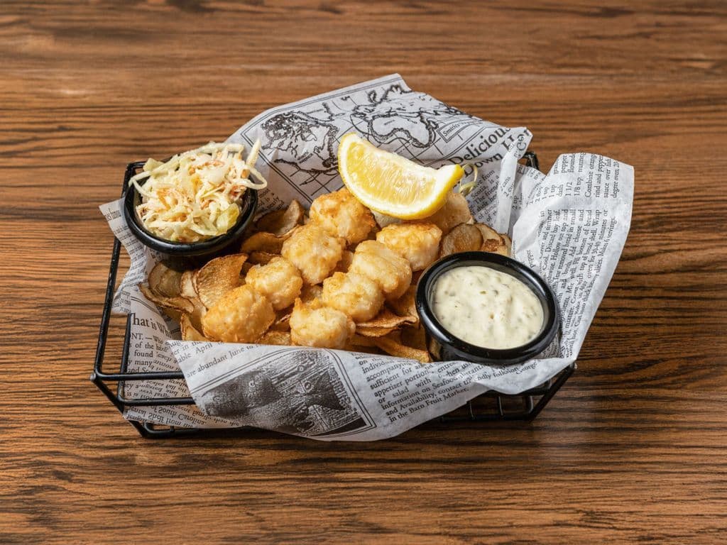 Fried Scallops