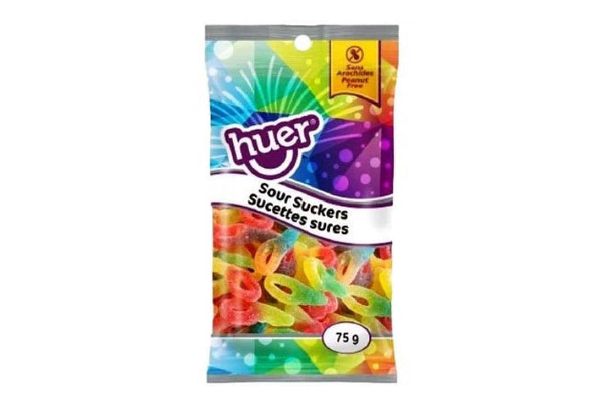 Huer Sour Suckers 75g