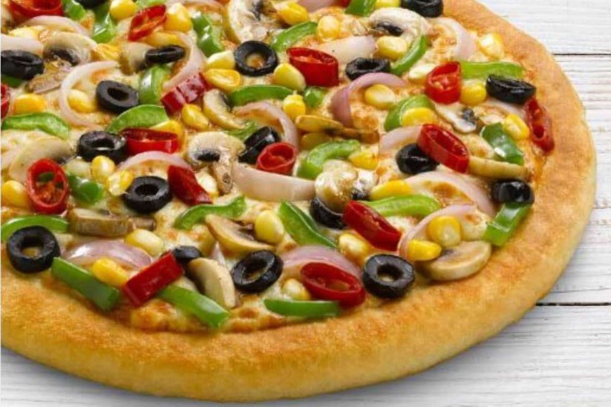 The Spicy Vegetarian Pizza