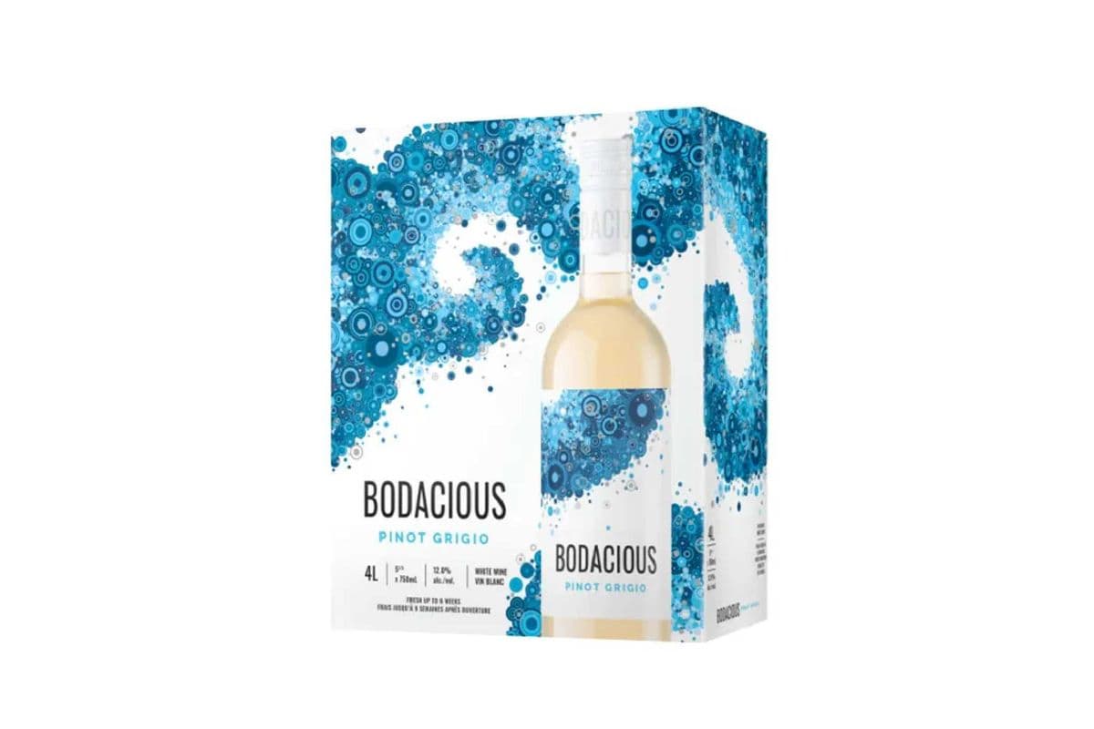 Bodacious Pinot Grigio 4L Box (1 x 4 L Box)