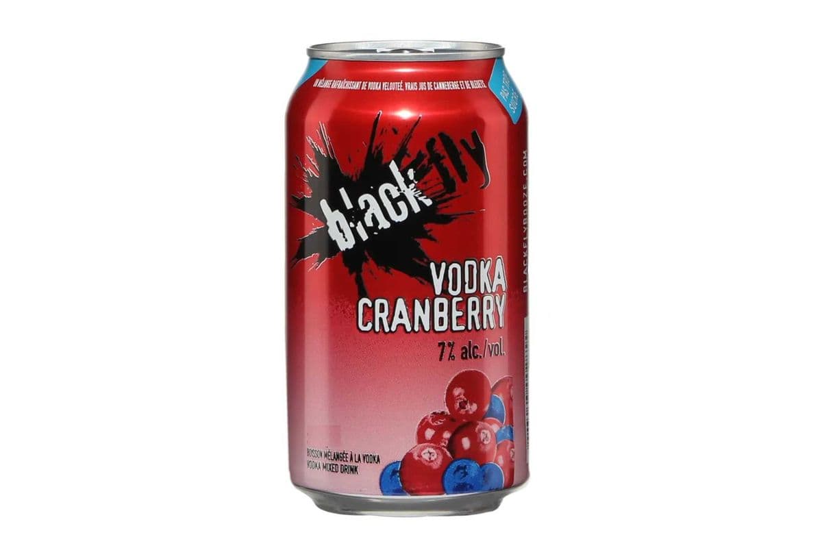 BLACK FLY VODKA CRANBERRY 473ML (1 x 473 ml)