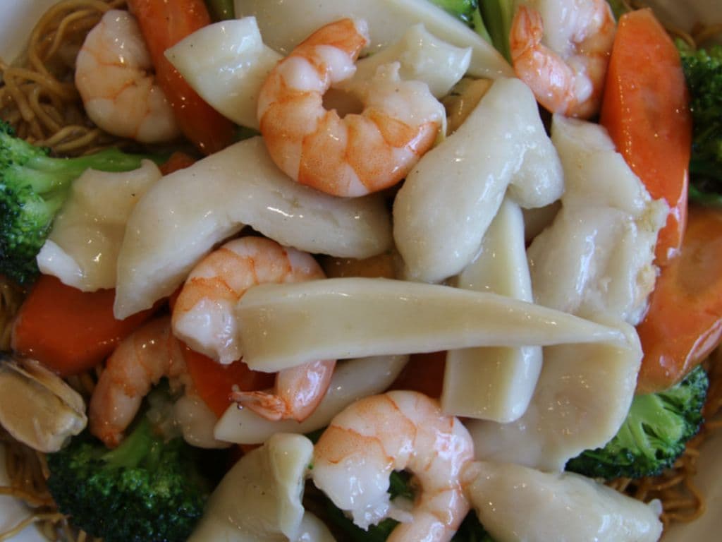 Seafood Chow Mein